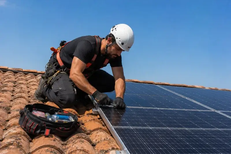 Maintenance et monitoring de panneaux solaires au Fousseret